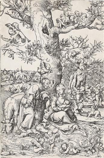 LUCAS CRANACH The Rest on the Flight into Egypt.                                                                                                 